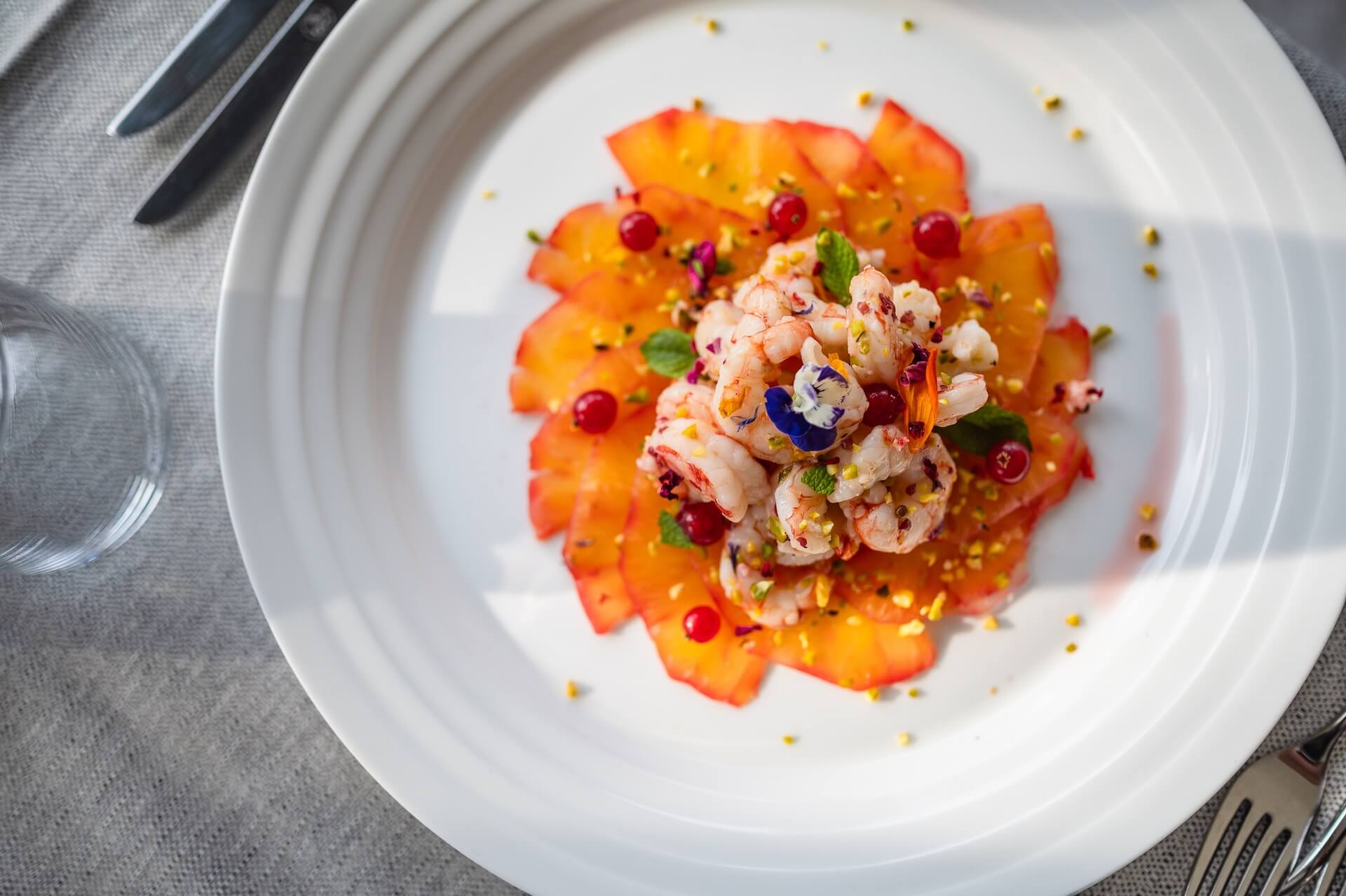 piatto decorato e bello